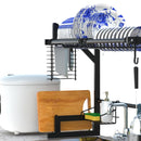 Escorredor de Louça Suspenso Organizador de Cozinha Completo