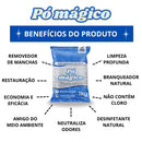 Pó Mágico de Limpeza Percarbonato Premium 100% Puro