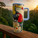 Copo Térmico Tucano com Canudo 1200 ml