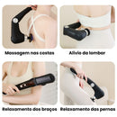 Pistola Massageadora Ergonômica Quente & Frio com 10 Ponteiras