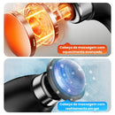 Pistola Massageadora Ergonômica Quente & Frio com 10 Ponteiras