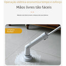 Escova Elétrica 6 em 1 Giratória