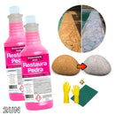 Restaura Pedra c/Ácido Fluorídrico Limpa Pedra