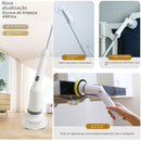 Escova Elétrica 6 em 1 Giratória