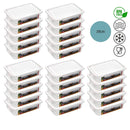 Jogo de potes kit Hermetico Alimentos Marmita Fit c/ Travas