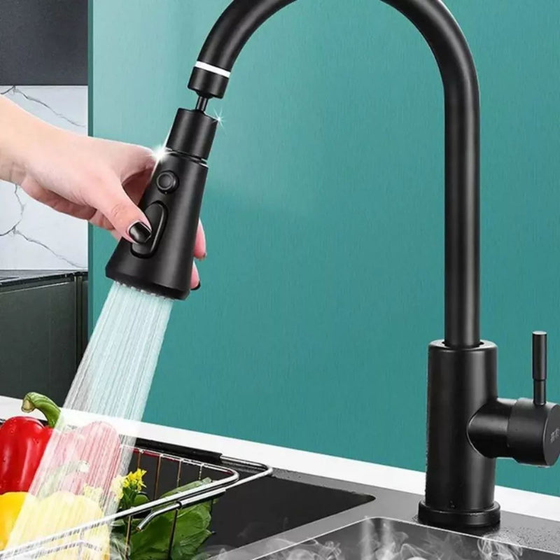 Arejador Bico Universal Para Torneira De Cozinha Prata