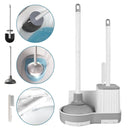 Kit de Limpeza para Banheiro 4 Peças