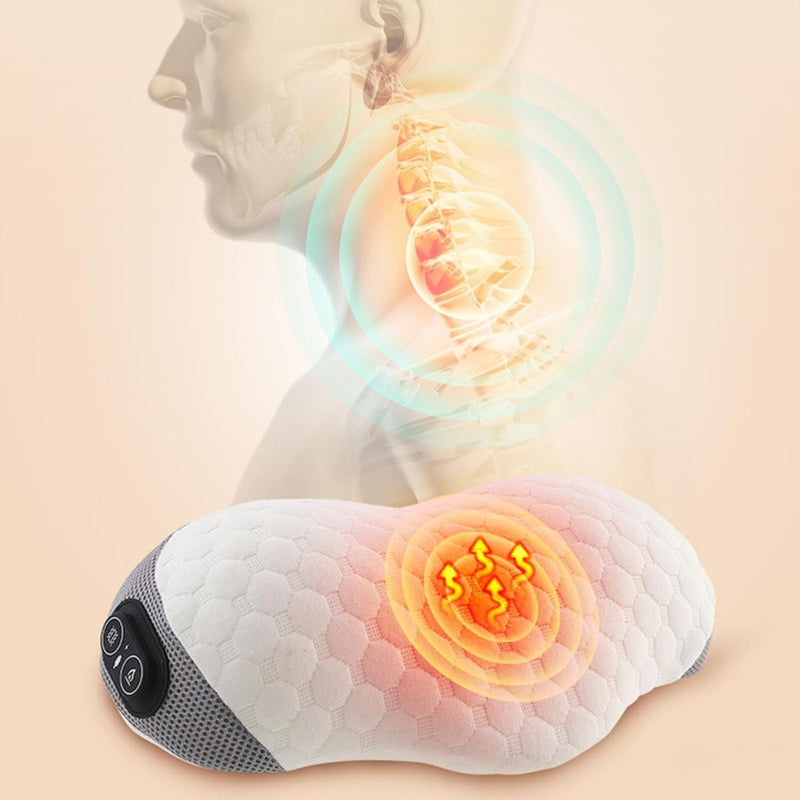 Almofada Massageadora de Pescoço - Aquece e Vibra