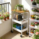 Carrinho Mesa Rack com Rodinhas