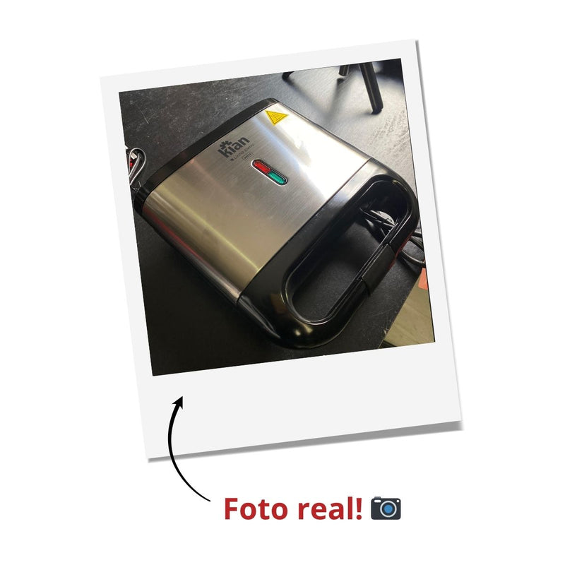 Sanduicheira Grill 2 Em 1 Preta Elétrica