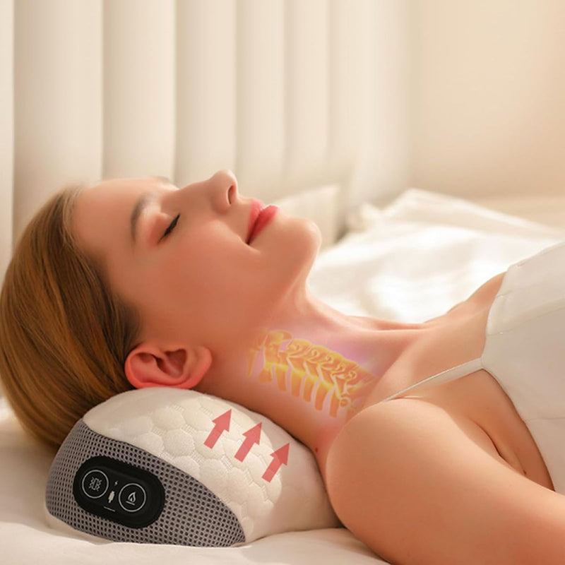 Almofada Massageadora de Pescoço - Aquece e Vibra