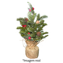 Mini Pinheirinho Enfeite De Mesa Natalino