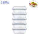 Marmita Hermética de Vidro Micro-ondas e Congelador