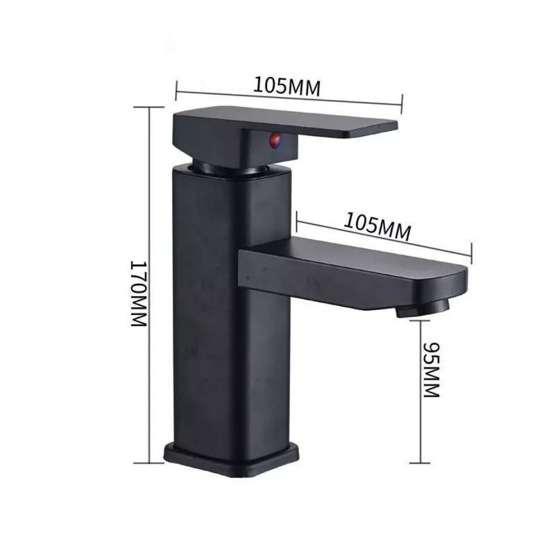 Torneira Misturador Monocomando para Banheiro - Água Quente e Fria