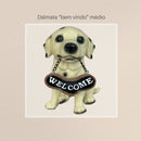 Cães e Gatos Decorativos - Cofres, Porta Canetas e Placa "Bem vindo"