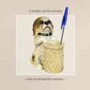 Cães e Gatos Decorativos - Cofres, Porta Canetas e Placa "Bem vindo"