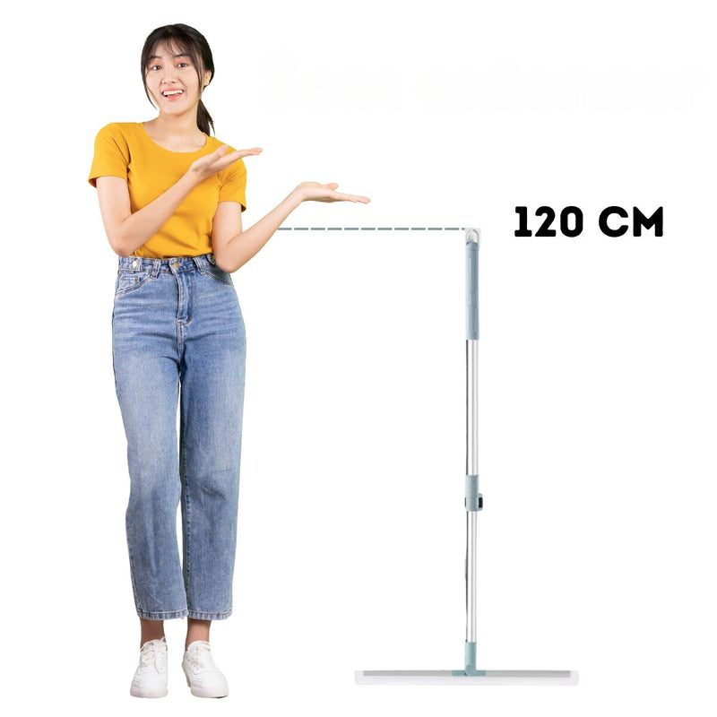Rodo Mágico Inox Multiuso Base Silicone Varre e Seca