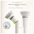 Escova Elétrica 6 em 1 Giratória