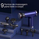 PROMO GRUPO Massageador 9 em 1 Pistola Portátil Quente e Gelado