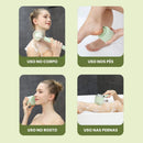 Escova de Banho Elétrica 5 em 1 Limpa Esfolia Massageia Ensaboa