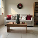 Árvore de Natal Decorativa 50 cm em Fio Metálico – Dourada, Prata, Verde ou Vermelha