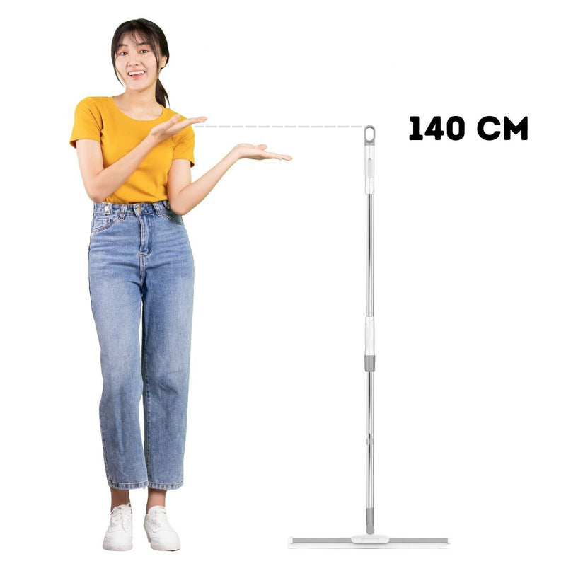 Rodo Mágico Inox Multiuso Base Silicone Varre e Seca