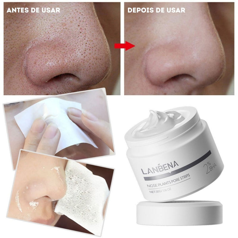 Removedor de Cravos Lanbena - Pote com Aplicador