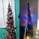 Árvores de Natal Verde - Dobrável, Grande (1,8 m)