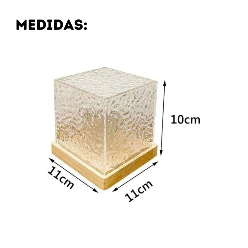 Luminária Efeito Água | Luz Relaxante e Decorativa