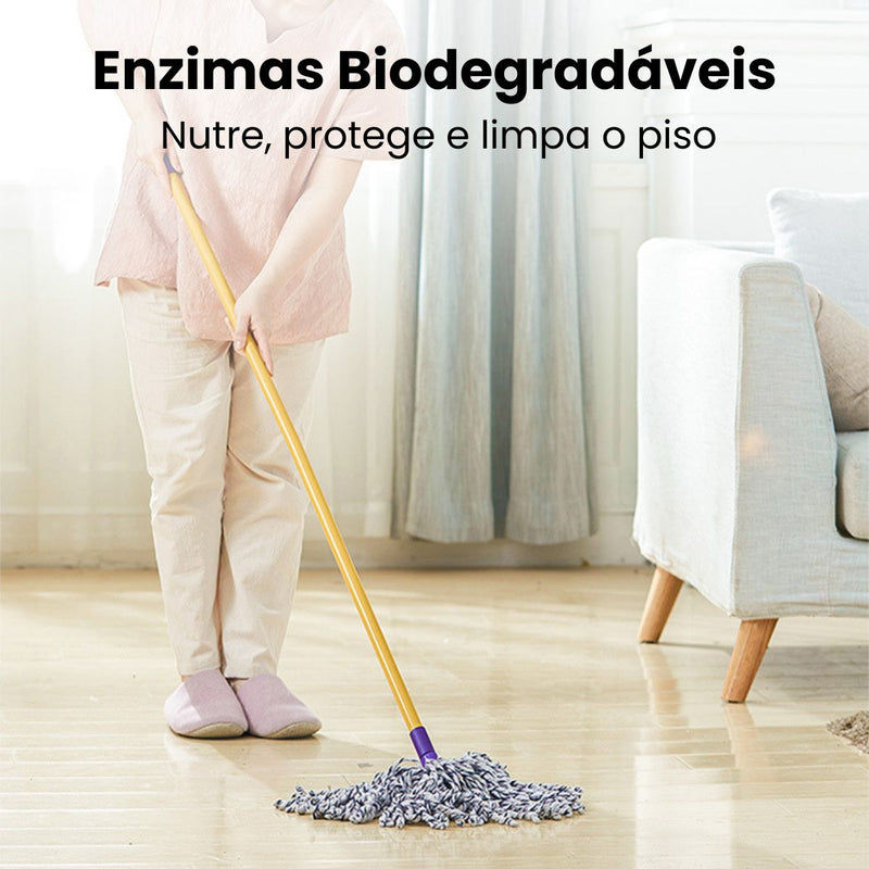 Kit 60 Folhas de Limpeza para Piso Multiuso