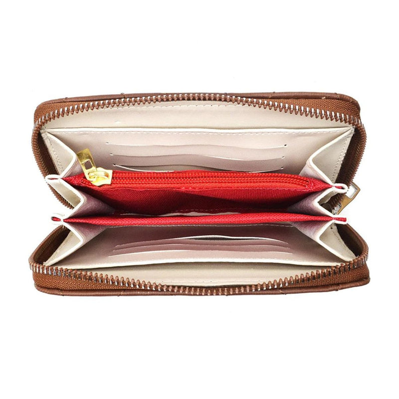 Carteira Feminina de Couro Sintético Dubai