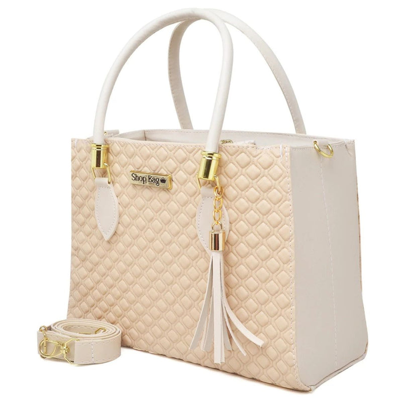 Bolsa Feminina Couro Sintético Forrada Savage com Alça