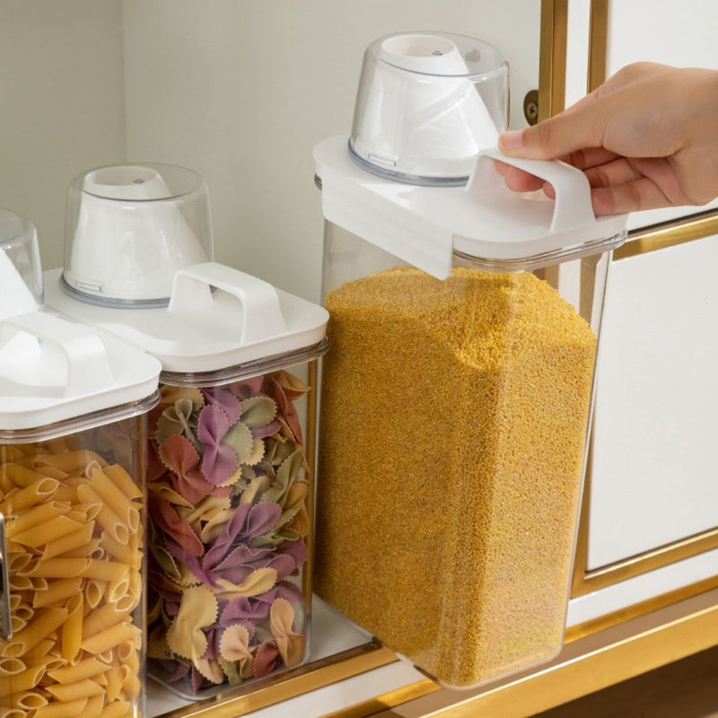 Dispenser Organizador de Alimentos 2500ML com Medidor