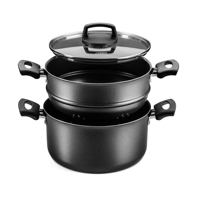 Panela 4 Em 1 a Vapor Antiaderente
