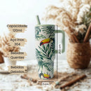 Copo Térmico Tucano com Canudo 1200 ml