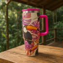 Copo Térmico Tucano com Canudo 1200 ml