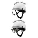 Capacete Com Viseira Retrátil Para Bicicletas