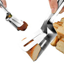 Pegador Culinario Multiuso em Aço Inoxidavel Pegador Culinário Tipo Pinça