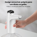Bomba Elétrica Recarregável para Galão de Água USB – Portátil e Prática