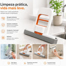 Mini Esfregão Mop Portátil Absorvente Autolimpante Retrátil