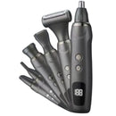 Barbeador Depilador Facial e Corporal 6 em 1