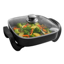 Frigideira com tampa de vidro Eletrica com Grill 1500w