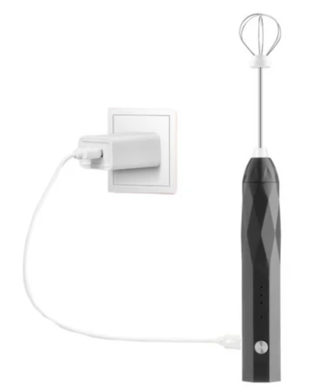 Mini Mixer Misturador Para Bebida e Omelete Portátil Recarregável