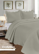 Cobre Leito Balle 3Pçs Extra Macio Textura Wave