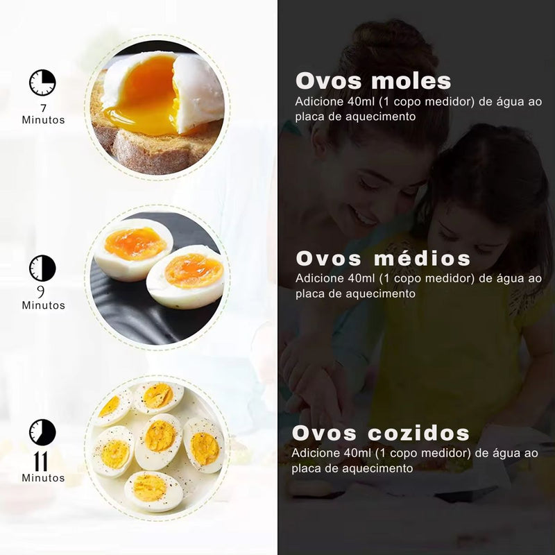Cozedor de Ovos 3 Andares