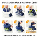 Descascador de Frutas Elétrico 2 Em 1 com Batedor