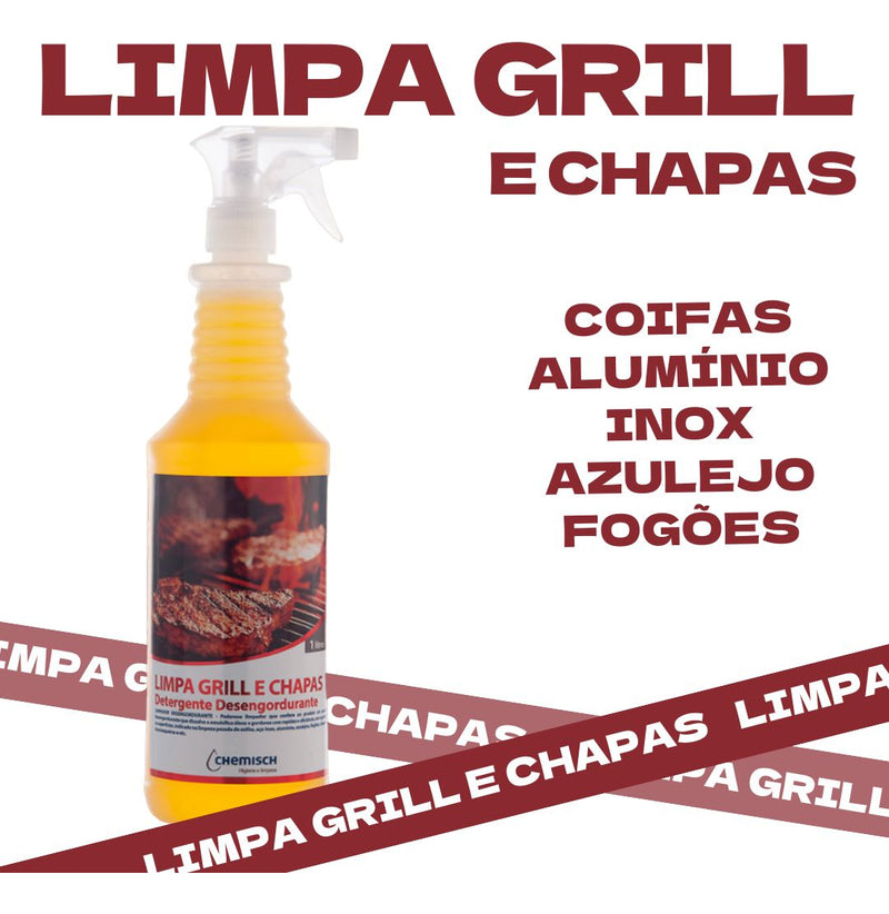 Limpa Grill Desengordurante Derrete Gordura