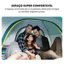 Barraca de Camping Automática para até 3 Pessoas