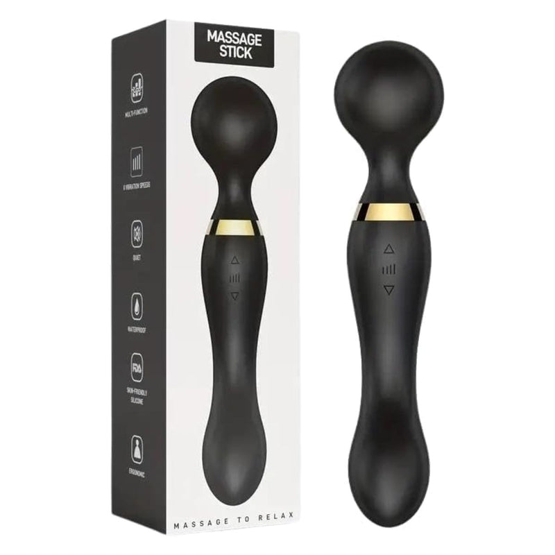Massageador Portátil à Prova D’Água com 8 Modos de Massagem