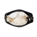 Bolsa Couro Sintético Vegas Forrada com Detalhes e Alça